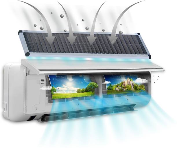 NANOCLEAN Split AC Air Filter for Dust, PM 2.5, Pollen & Pollution Nanofiber Technology Air Purifier Filter