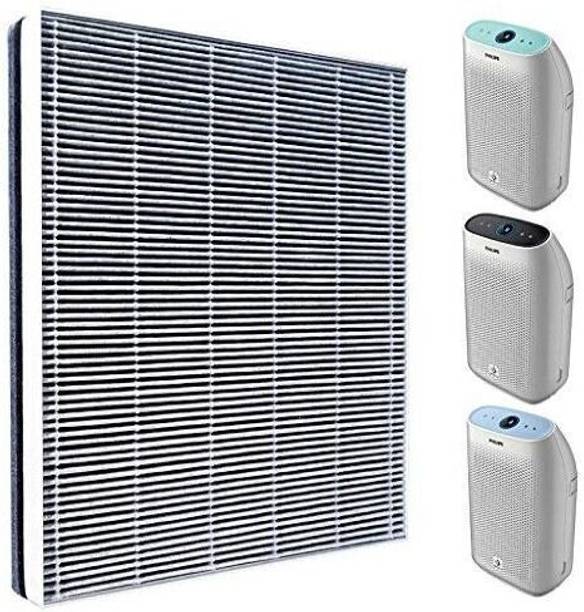 PHILIPS FY1417 NanoProtect Active Carbon Filter for Air Purifier AC1215 and AC1217 Filter (Carbon Filter plus HEPA combo) Air Purifier Filter