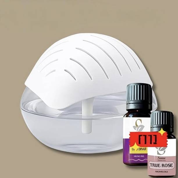 Fleming's Portable Air Purifier & Humidifier for Home & Office with Free Fragrance Oil | Portable Room Air Purifier