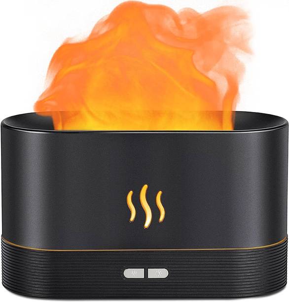 HIYAN'S IMPORT EXPORT Room Flame Air Diffuser Mini Silent Humidifier With Scent Diffuser For Home & Cars Humidifier