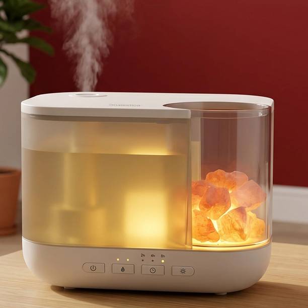 Domestica Humidifier for Room, 2L Ultrasonic Cool Mist, Aroma Diffuser with LED Light Portable Room Air Purifier