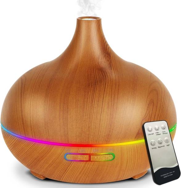 STOREVISE Diffusers for Essential oil Room,Ultrasonic 7 Colors Light for Bedroom Portable Room Air Purifier