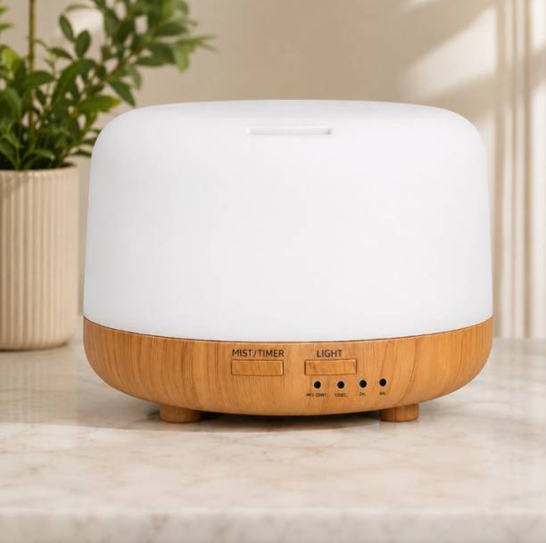 KRELIX Aroma Diffuser 101 – Ultrasonic LED Essential Oil Lamp Portable Room Air Purifier