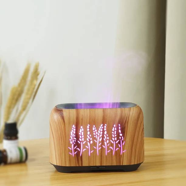 AKR Round Electric USB Mini Humidifier Aroma Oil Diffuser Air Humidifier Office Room Portable Room Air Purifier