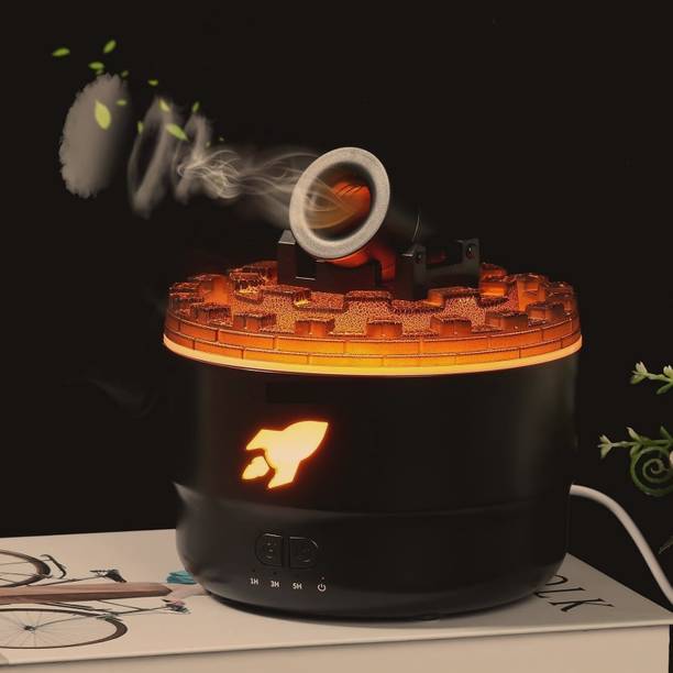 DONDA Cannon Blast Aroma Humidifier Volcanic Crack Turret Aromatherapy Humidifier Portable Room Air Purifier