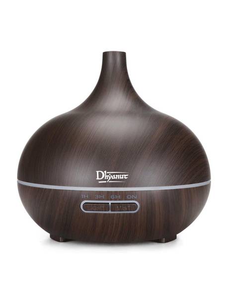 Dhyanut Diffusers for Cool Mist Essential Oil Diffuser 7-Color Changing Led Humidifier Portable Room Air Purifier