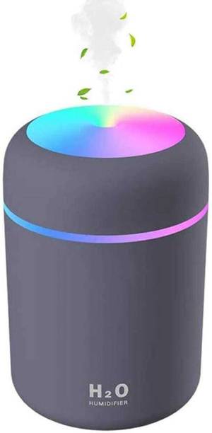 Ritesh Mini USB Humidifier with Colorful LED Light Quiet Cool Mist Diffuser Portable Room Air Purifier