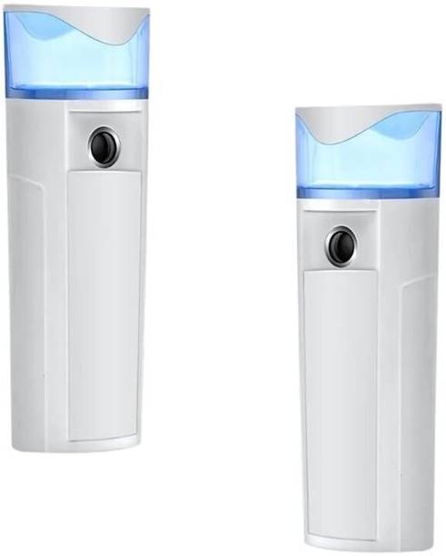 DRUMSTONE Mist Sprayer Handy Nano Facial Steamer Rechargeable Facial Spray Portable Room Air Purifier
