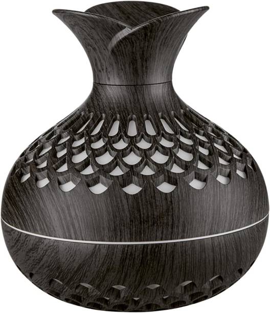 MANDANAKA New Flower Humidifiers Wooden USB Rechargeable Home Office Desktop Portable Portable Room Air Purifier