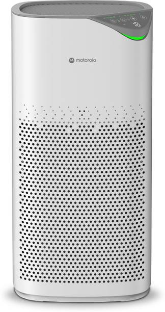 MOTOROLA AirShield 450i CMH, CADR 4-Stage Filtration, Cover upto 580Sq ft, Removes 99.99% Dust, Allergens, Smoke, Virus Portable Room Air Purifier