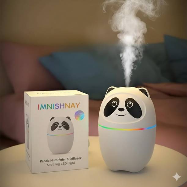 IMNISHNAY Cool Mist Humidifier & Essential Oil Aroma Diffuser Portable Room Air Purifier