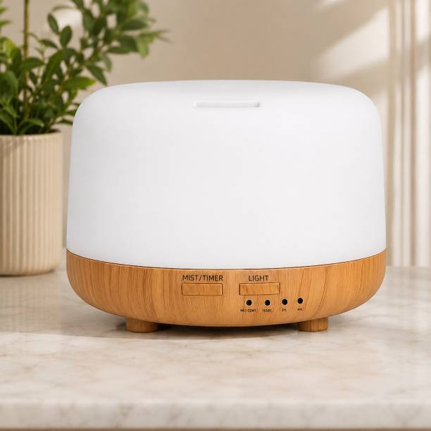 LUPPRA AromaMist 500 – Ultrasonic Aroma Diffuser & Humidifier with LED Night Light Portable Room Air Purifier