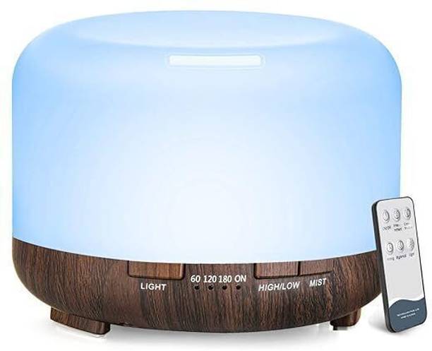 Fleming's Humidifier, Diffuser & Air Purifier for home with Remote Control (500ml) Portable Room Air Purifier