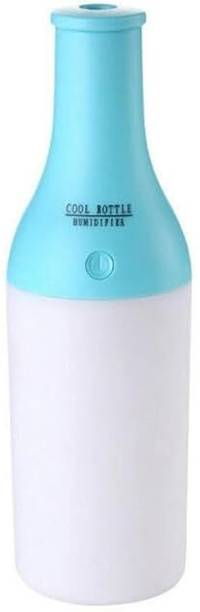 DRUMSTONE Mini Cool Bottle Humidifier | USB-Powered, Quiet Operation, Desktop Design Portable Room Air Purifier