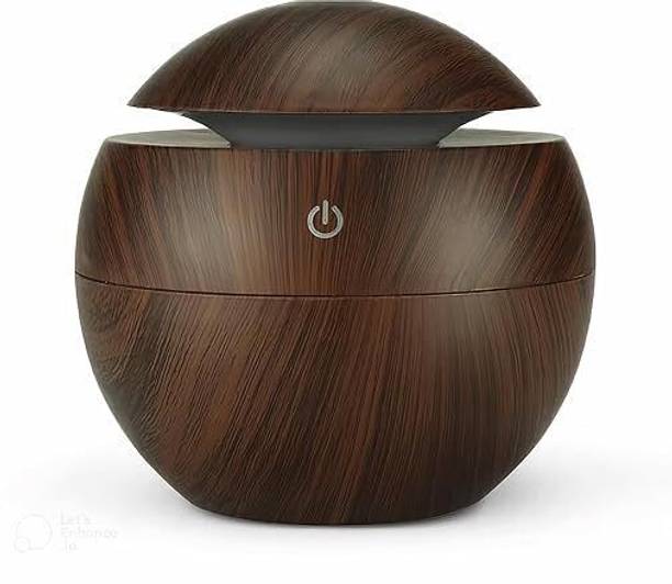 LEKORED Wood Cool Mist Ultrasonic Humidifier Portable Room Air Purifier