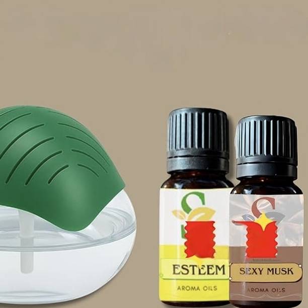 Fleming's Portable Air Purifier & Humidifier for Home & Office with Free Fragrance Oil | Portable Room Air Purifier