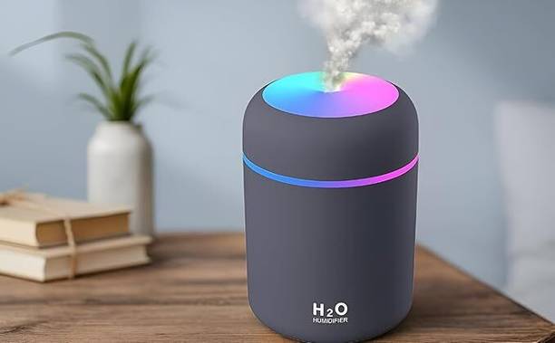 Myrra H2O Diffuser with Colorful LED Lights for Home Office & Small Rooms Portable Room Air Purifier