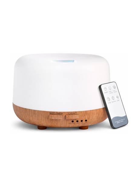 RamaEmporium Aroma Diffuser With Remote Portable Room Air Purifier