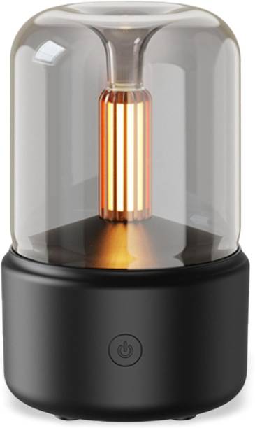 DONDA Candle Light Diffuser 120ml Essential Oil Diffuser for Home Portable Room Air Purifier
