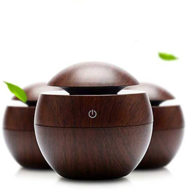 SHIVTRADRE Wooden Cool Mist Humidifier & Essential Oil Diffuser AIRPFR2001 Room Air Purifier