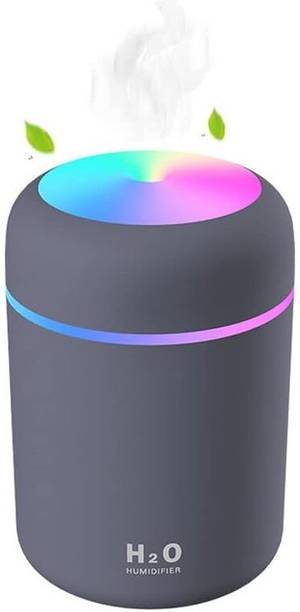 TRU TOYS USB Ultrasonic Humidifier Automatic Essential Oil Cool Mist Diffuser with Lights Portable Room Air Purifier