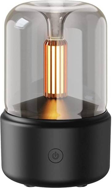 zishnav Candlelight Humidifier Cool Mist Humidifier Portable Room Air Purifier