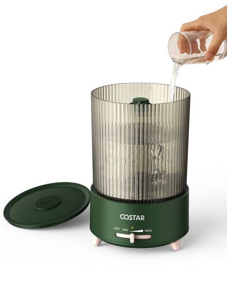 Costar 4.2L Top-Fill Ultrasonic Cool Mist Humidifier for Room with Auto Shut-off Room Air Purifier