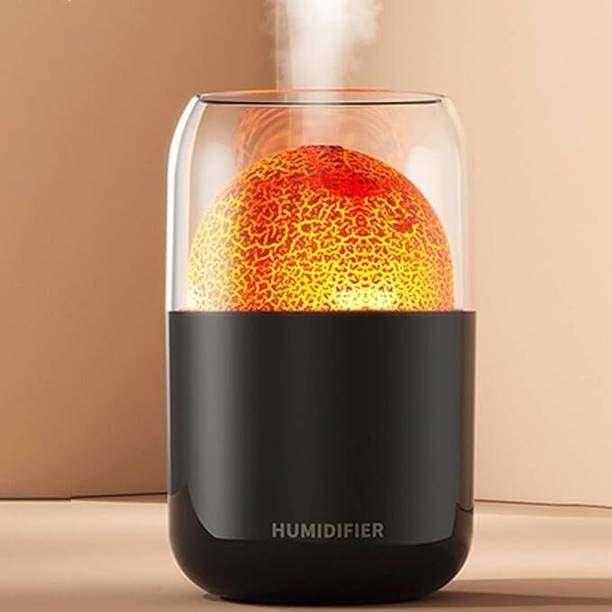 staragencies Mini Humidifier Crack Volcano Humidifier Portable Room Air Purifier