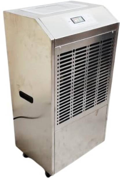 Amfah AMF-SS-180L-Industrial&Commercial Dehumidifier | 148L/Day, Stainless Steel Body, Portable Room Air Purifier