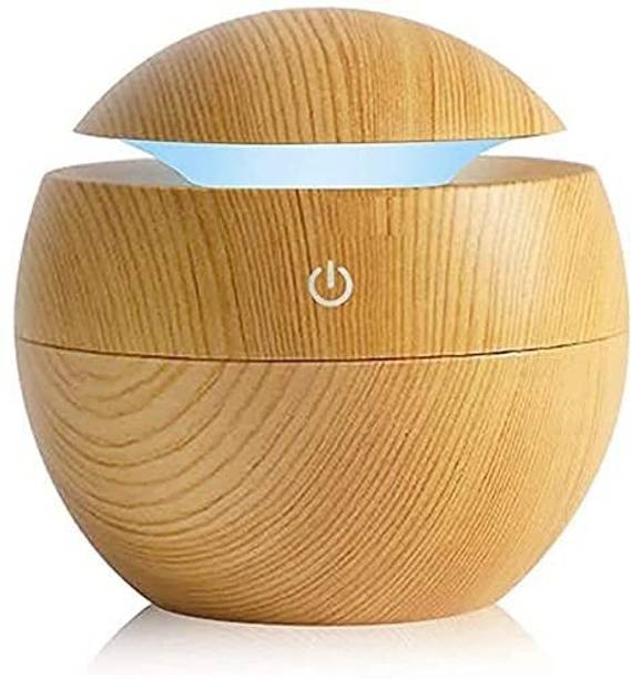 MAKD PE - ROUND SHAPE HUMIDIFIER WOODEN L26 Portable Room Air Purifier