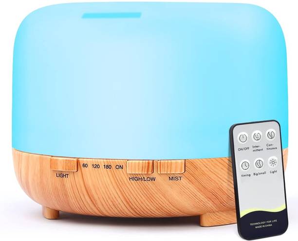 Dhyanut Humidifier with 7-Color Light, Small Home Diffuser and Perfect for Relaxation Portable Room Air Purifier