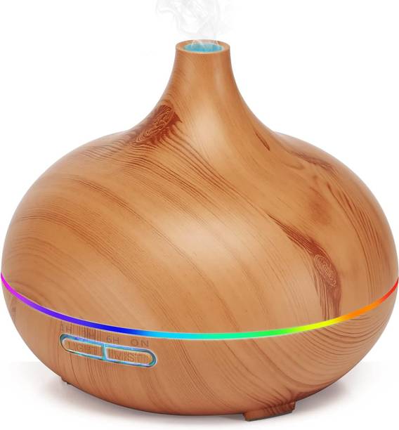 MANDANKA Cool Mist Essential Oil Diffuser 7-Color Led Humidifier Scented Oil Diffuser Portable Room Air Purifier