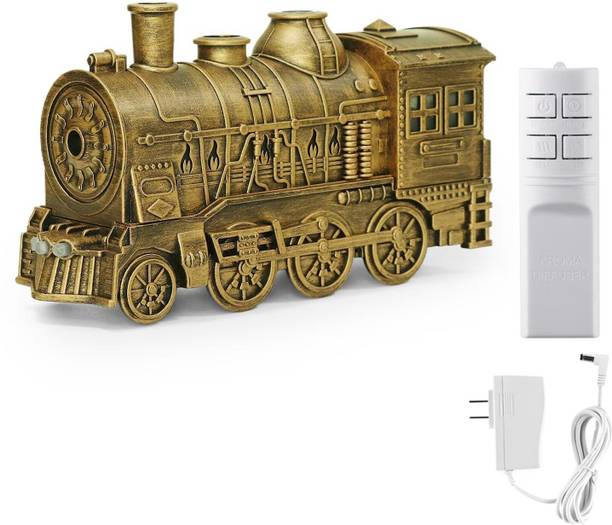 TLISMI Small Train Engine Shape Aromatherapy Diffuser Humidifier for Home, Bedroom Portable Room Air Purifier