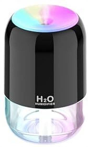 DIGICOP Humidifier for Room, Office, Bedroom with RGB Night Light and Cool mist (200ML) Portable Room Air Purifier
