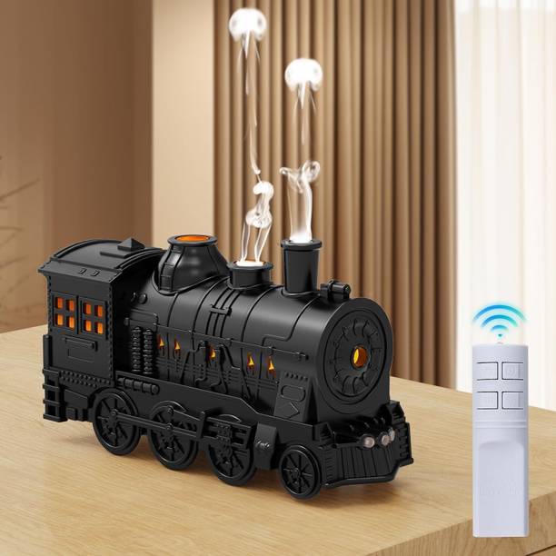 HELIMIX Train Essential Oil Diffuser Ultrasonic Cool Mist for Room Portable Room Air Purifier