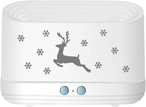 STOREVISE Humidifier Flame Diffuser/Atmosphere Light Humidifier - Portable Room Air Purifier