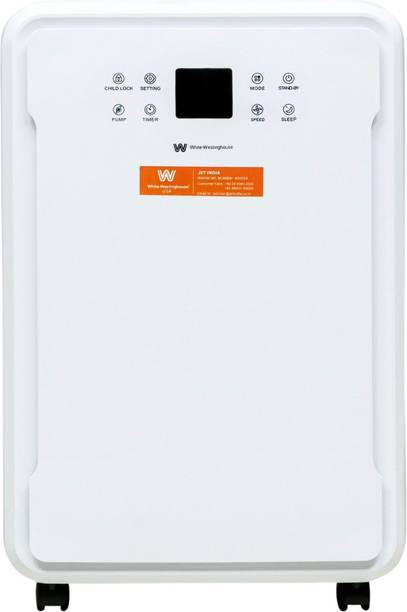 JETINDIA White Westinghouse Dehumidifier - 70 Litres Portable Room Air Purifier