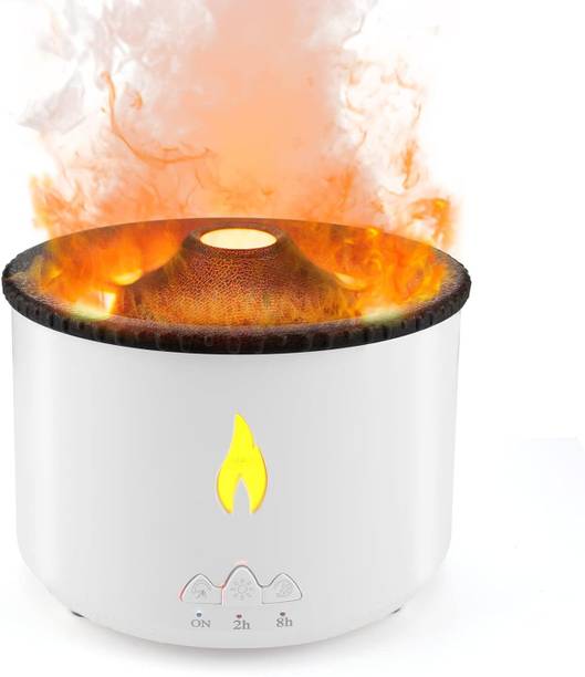 MANDANAKA Volcano Aromatherapy Humidifier Bedroom Home Yoga Office Portable Room Air Purifier