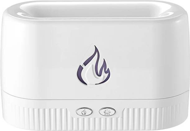 Lemon Tree Humidifier Diffuser Portable Ultrasonic Cool Mist Maker Flame Aroma Diffuser Portable Room Air Purifier