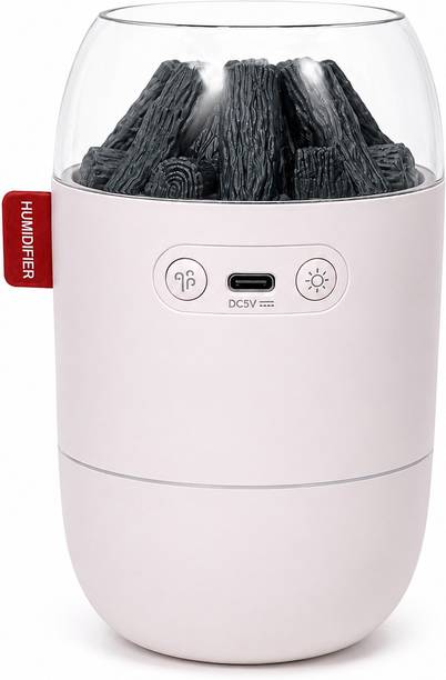 VEDIKA Humidifier Pink colour with light Portable Room Air Purifier