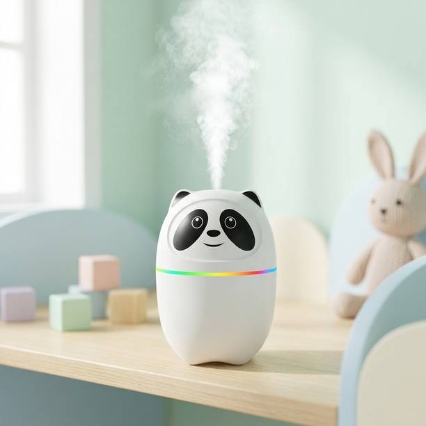 STELLARWARE Panda Portable Cool Mist Diffuser USB Humidifier for Home Office Use Portable Room Air Purifier