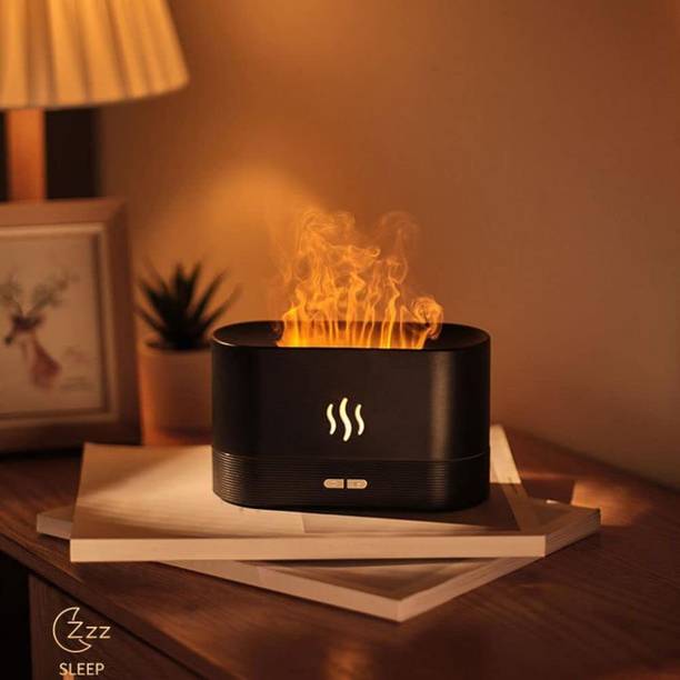 Naridream Aromatherapy Flame Light Quiet Mist Humidifier Portable Car Air Purifier-1 Portable Room Air Purifier