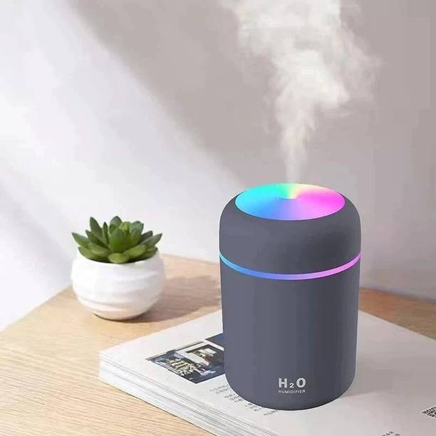 Gorofy Colorful Mini Humidifier, USB Personal Desktop Humidifier for Car,Office Room Portable Room Air Purifier