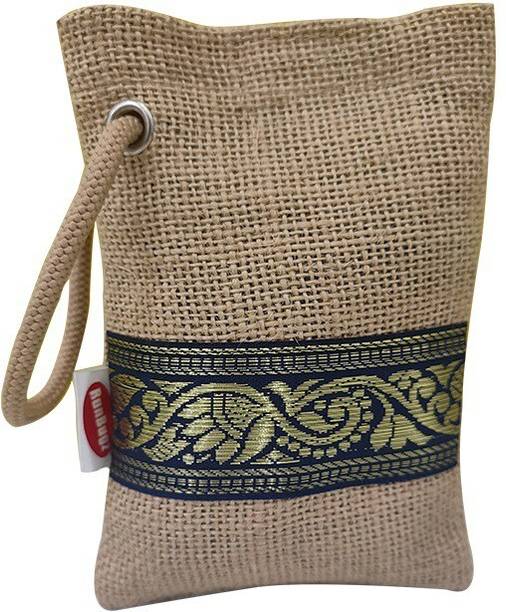 RunBugz Air Purifying Bag, Odor Absorber for Indoor Use (Medium, Beige) Portable Fridge Air Purifier
