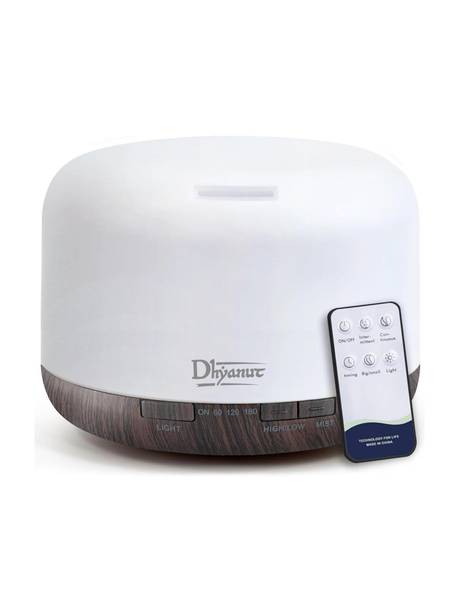 Dhyanut 5 in 1 Ultrasonic Aromatherapy Fragrant Oil Humidifier Vaporizer Portable Room Air Purifier