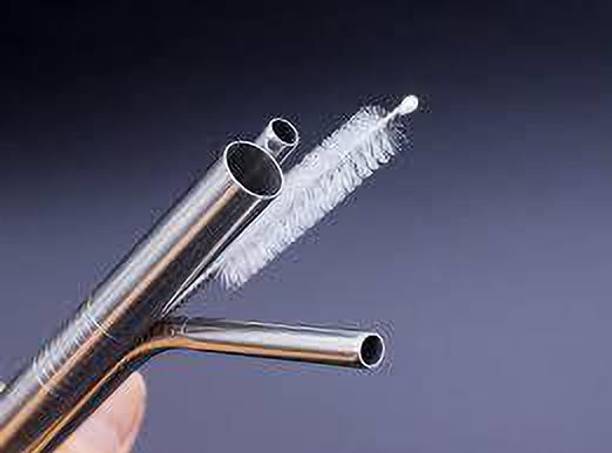 Marvino stainless steel straws set Air Quality Meter