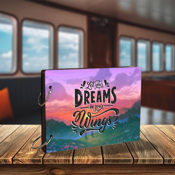DecorGuruji Scrapbook Photo Album For Memories Dreams-P Scrapbook Diary Album Album