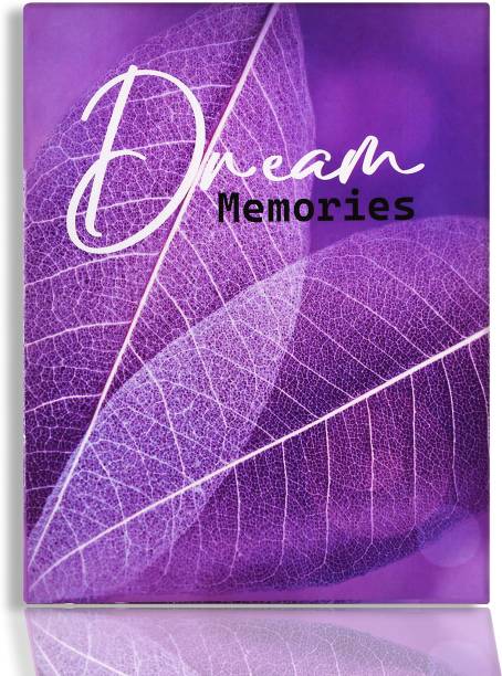 SEHAZ ARTWORKS PurpleDreamMemories Photo Album for Anniversary|Birthday|Baby Shower|Travelling Album