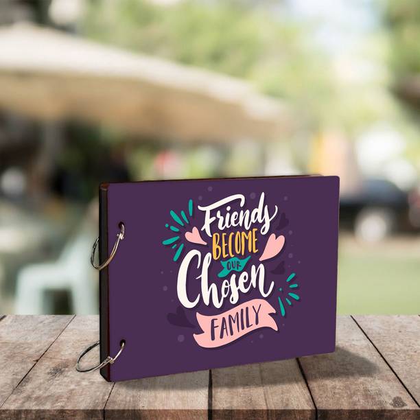 DecorGuruji Scrapbook Photo Album For Memories FamilyFriends-P Scrapbook Diary Album Album