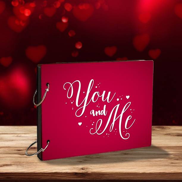 DeCorner Scrap Book Memories -You And Me- Photo album 4x6 Scrapbook Handmade memory book Album